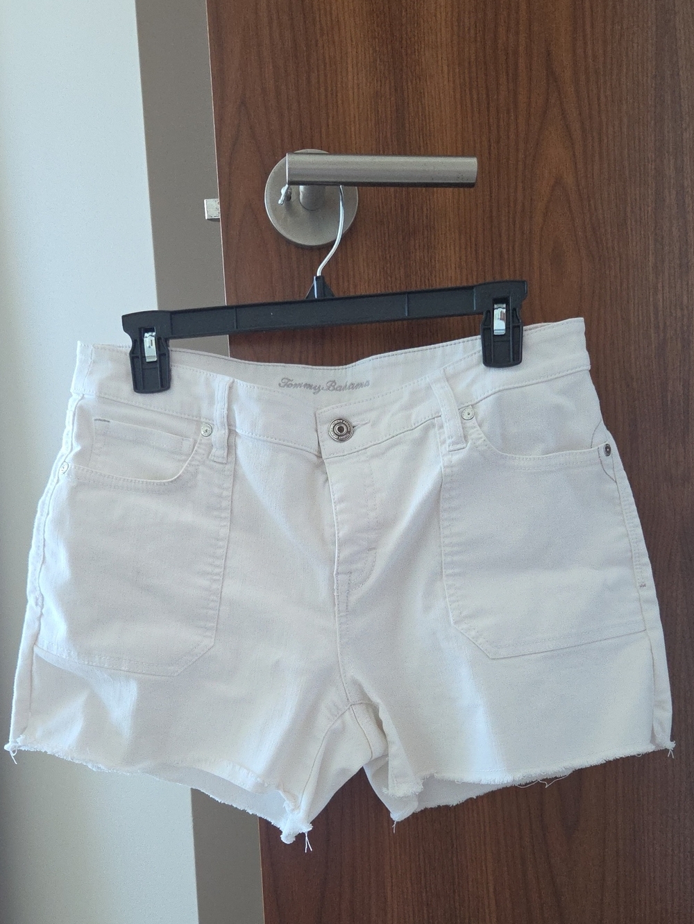 Tommy Bahama White Denim Jean Shorts Size 6